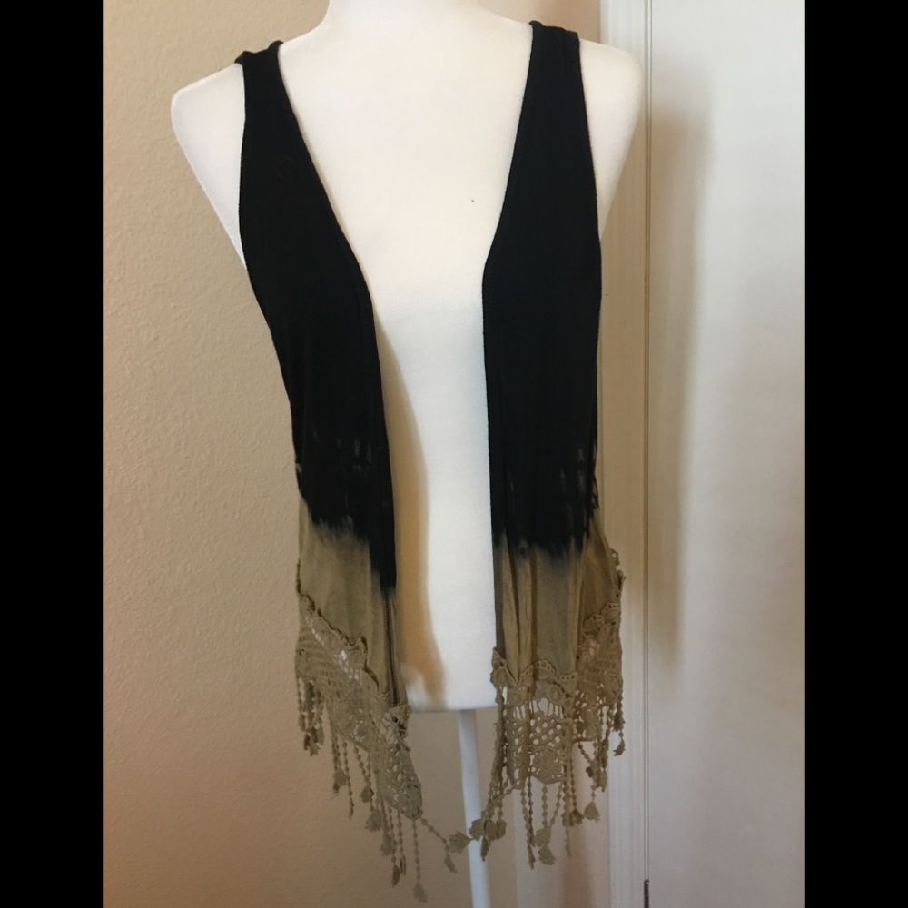 EUC Boho style vest